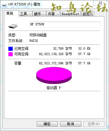 U盘格式化为FAT32工具_guiformat 1.017379 作者:苏仙 帖子ID:1054 软件知鸟论坛_zn60.com